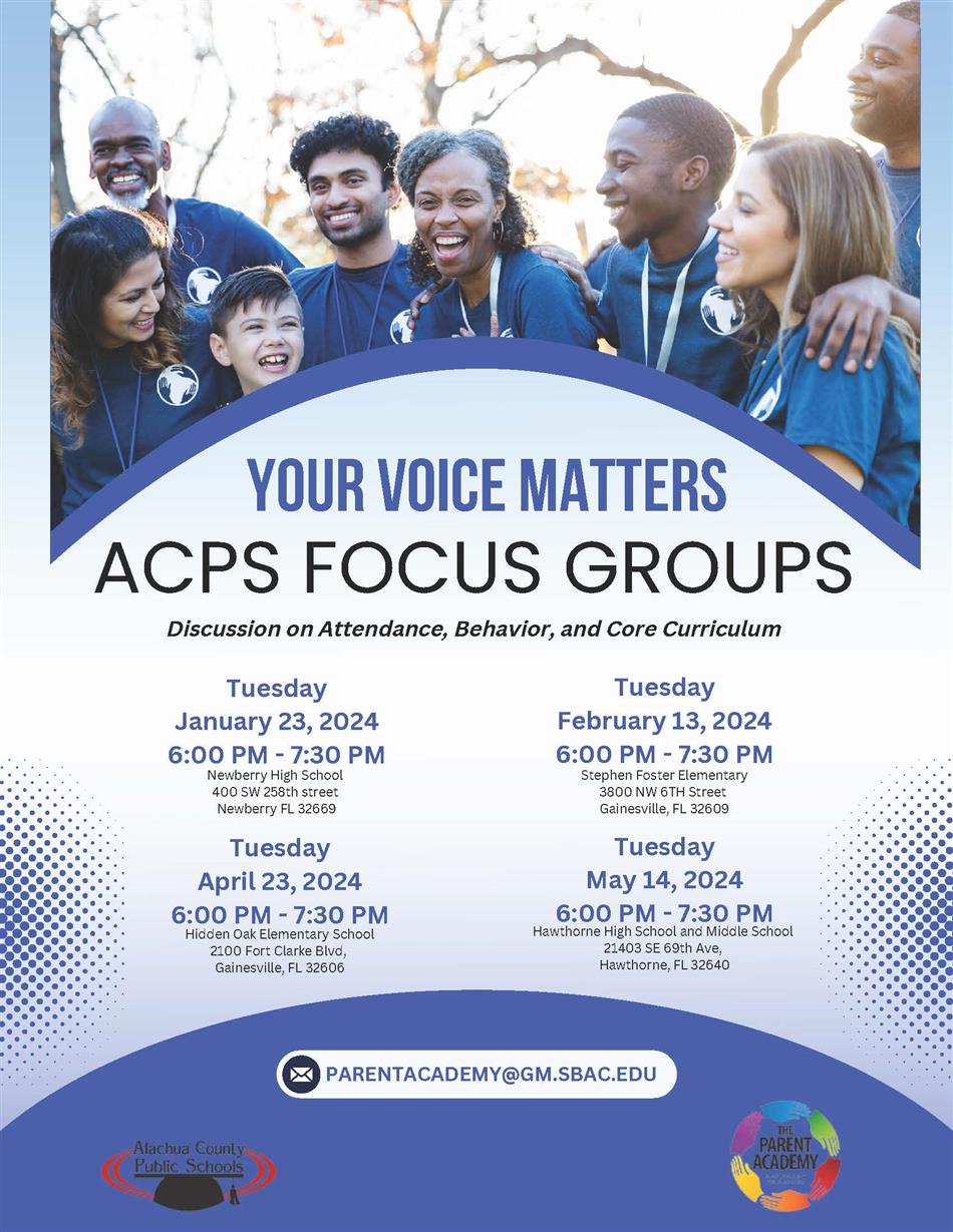 ACPS Focus Groups